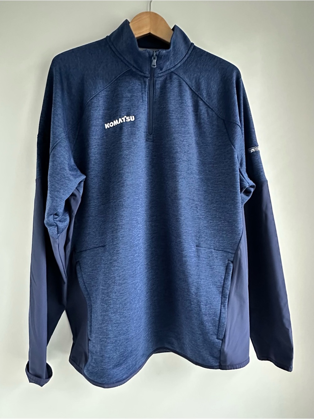Under Armour Navy ColdGear Quarter-Zip Pullover XL